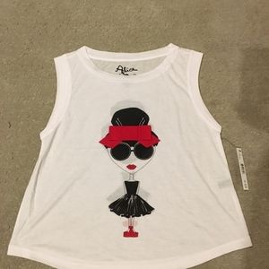Alice and Olivia Stace Face Tee